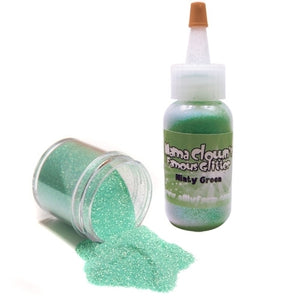 Minty Green Glitter - Mama Clown - 1oz Poofer Bottle